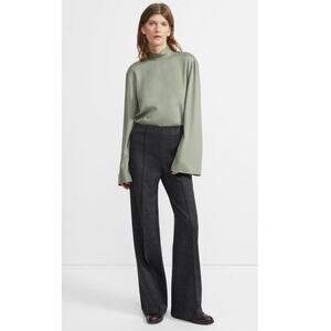 Theory Wide Leg Pull On Ponte Pants.